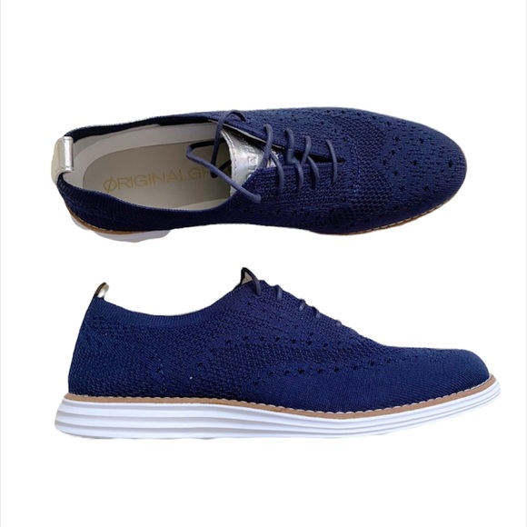 NWOT Cole Haan OriginalGrand wingtip knit Oxford - Picture 1 of 13